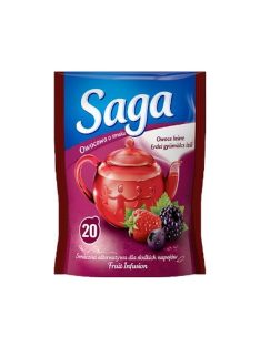   Saga ceai de fructe cu aromă de fructe de pădure - 20 plicuri - 34g