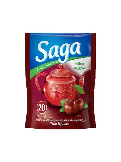Saga ceai de fructe cu aromă de vișine- 20 plicuri - 34g