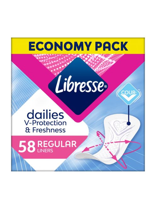 Libresse normal economy pack absorbante zilnice - 58 buc