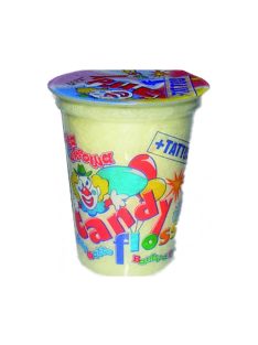 Vată de zahăr + tatuaj autocolant banana - 20 g