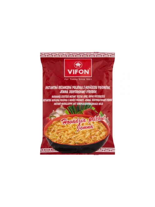 Vifon supă instant de tăiței cu aromă de vită - 60g