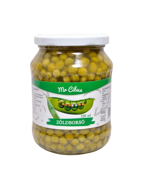 Cibus mazăre verde - 680g