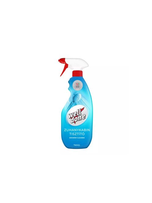 Well Done detergent pentru cabină de duș - 750 ml