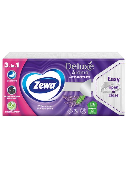 Zewa Deluxe Lavender Dream (lavanda) șervețel cu 3 straturi - 90 buc