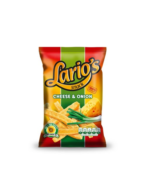 Larios snacks cu cașcaval și ceapă - 30g