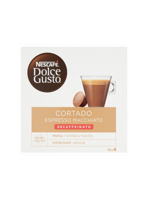 Dolce Gusto Capsule cafea decafeinizată Cortado 99,2g