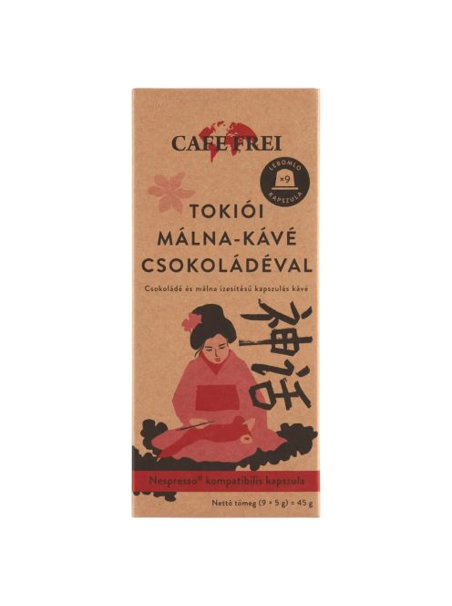 Cafe Frei Tokyo capsule cafea zmeură cu ciocolată 9x5g 45g