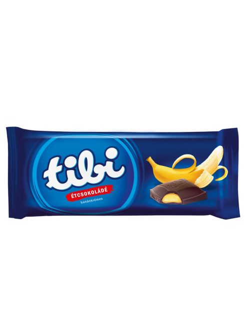 Tibi  ciocolată cu cremă cu aromă de banane - 90 g