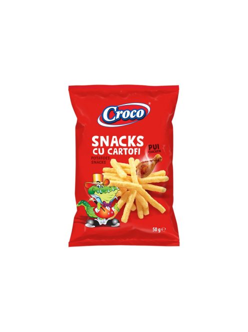 Croco snack aromă de pui prăjit - 50g