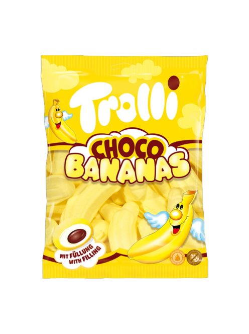 Trolli Spumă de banane umplută cu ciocolată - 150 g