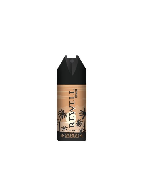 Rewell Zanzibar deodorant spray pentru bărbați - 150 ml