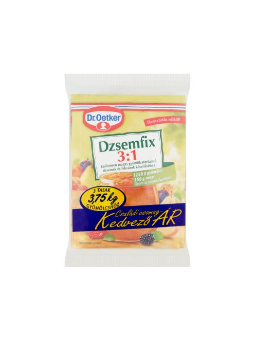 Dr.Oetker gelfix de caise 3in1 3 bucăți - 75g