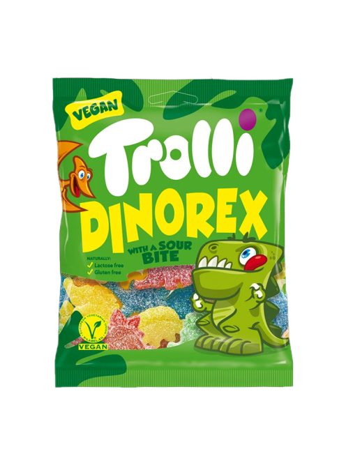 Trolli gumă de jeleu dinorex - 100 g