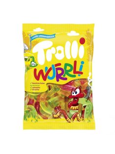 Trolli gumă de jeleu neon worm - 100 g