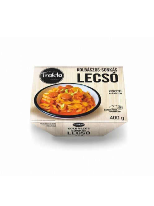 TRAKTA Cârnați și șuncă lecsó - 400g