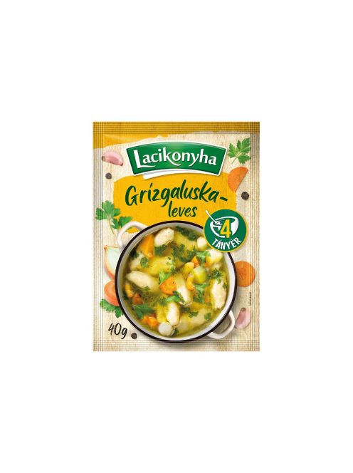 Lacikonyha Supă cu galuște de griz- 40 g