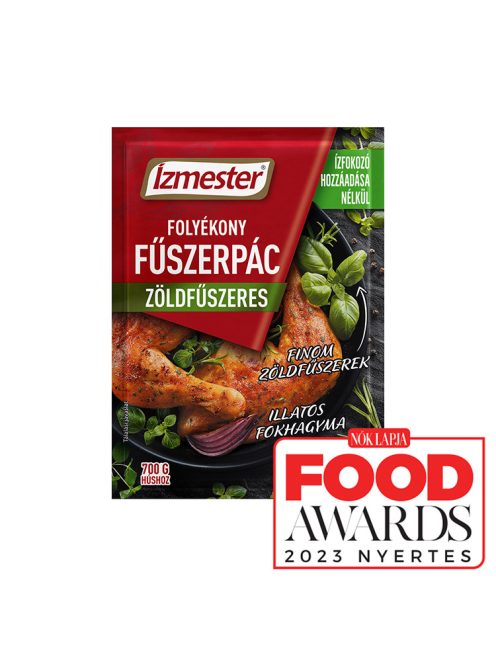 Lacikonyha Master of Taste marinată lichidă  cu condimente verzi - 80g