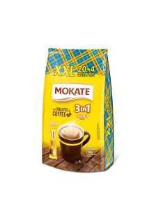 Mokate 3in1 XXL caramel 20+4 - 408 g
