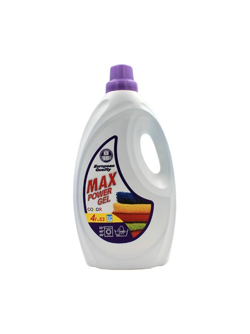 Max Power detergent gel pentru rufe Color - 4000 ml