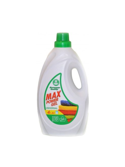 Max Power Universal detergent gel pentru rufe  - 4000 ml