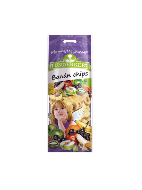TKERT Chipsuri de banane zahăr 60g
