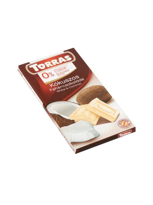 TORRAS Tablete de ciocolată albă - 75g