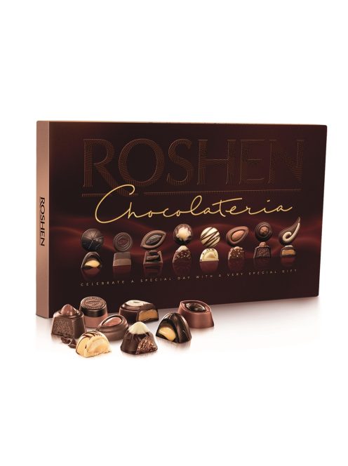 Roshen Chocolateria selecție de trufe umplute - 194g