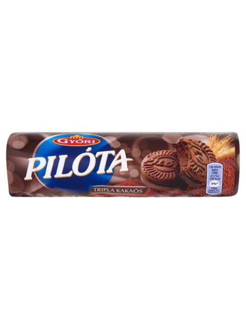 PILOT Triple biscuiți umplută cu cacao -180g