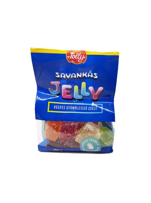 Lolly sour Jelly jeleu cu aromă mixtă de fructe - 150 g