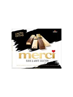 Merci praline asortate în cutie black & white - 240g