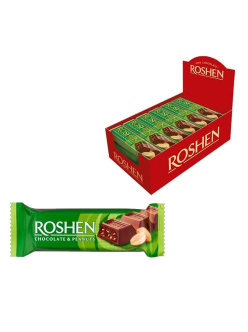 Roshen baton de ciocolată cu lapte cu alune - 29 g