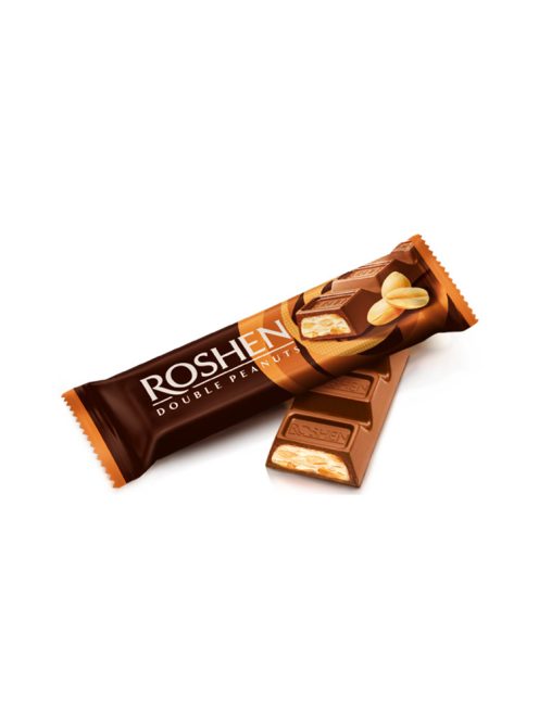 Roshen baton de ciocolată cu lapte cu alune Double - 29 g