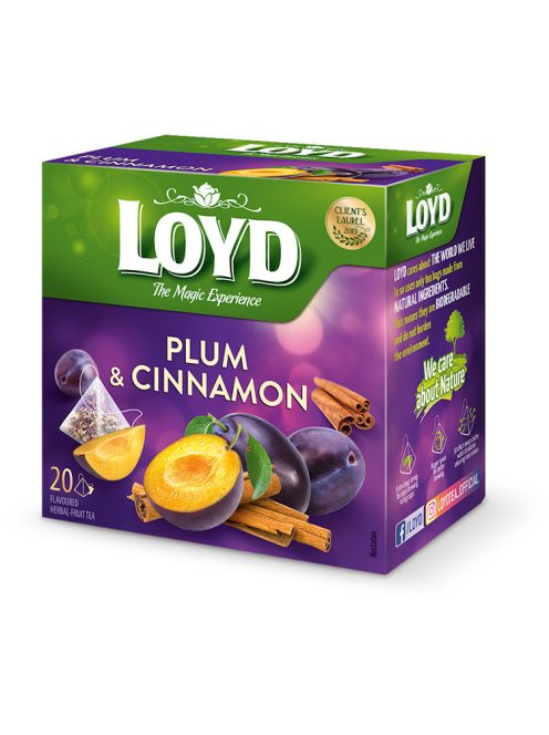 Loyd ceai de prună-scorțișoară - 40g
