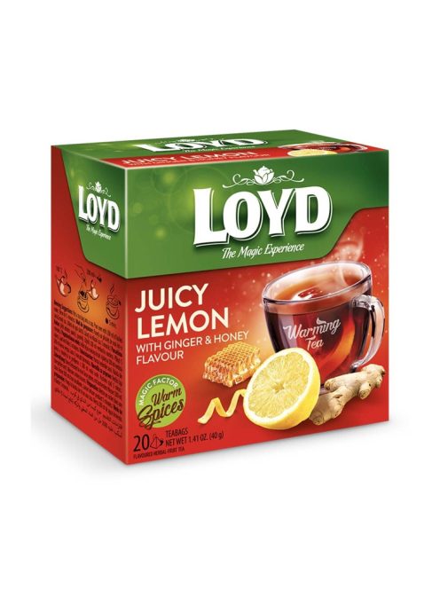 Loyd ceai HOT ghimbir-lămâie-miere - 40g