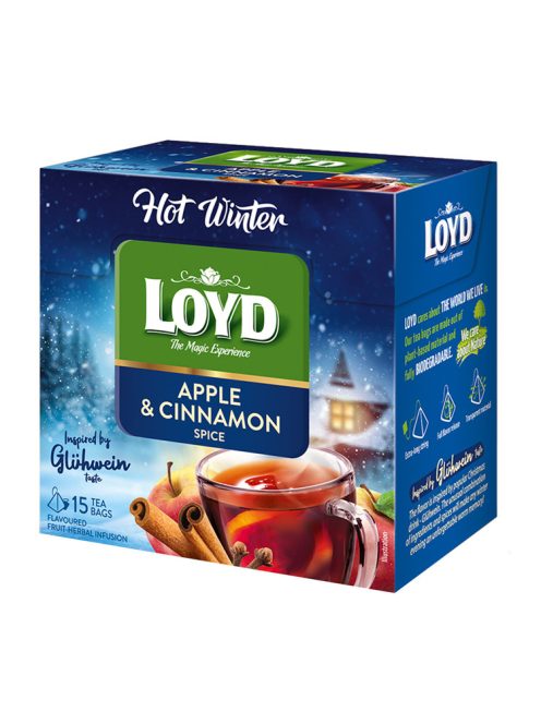 Loyd ceai HOT WINTER mere-scorțișoară (vin fiert) - 45g