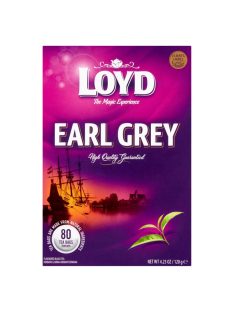 Loyd ceai de Earl Grey - 80 plicuri - 120g