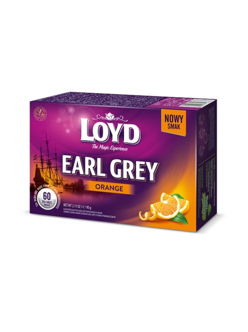 Loyd ceai de Earl Grey portocale - 60 plicuri - 90g