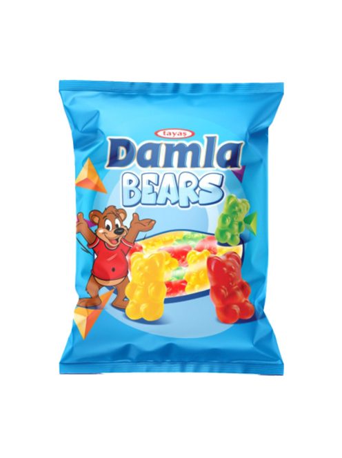 Damla bomboane gumate cu aromă de fructe mixte - 80 g