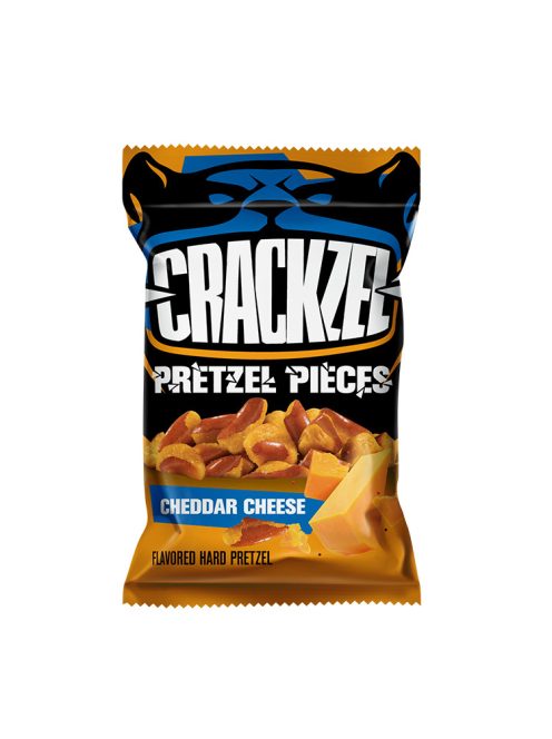 Crackzel covrigei cu aromă de brânză cheddar - 65g