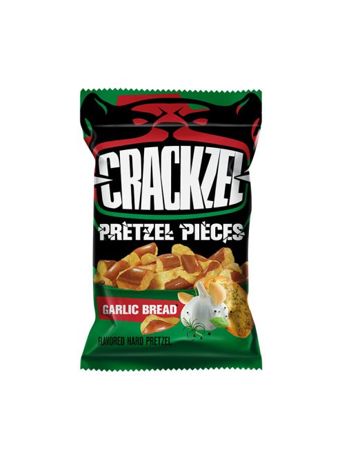Crackzel covrigei cu aromă de usturoi - 65g