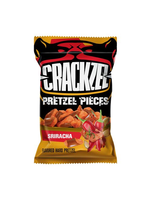 Crackzel covrigei cu aromă de ardei iute sriracha - 65g