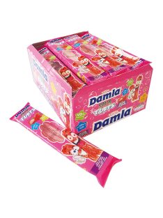 Damla Sour Tubes gumă acră cu aromă de căpșuni - 35 g