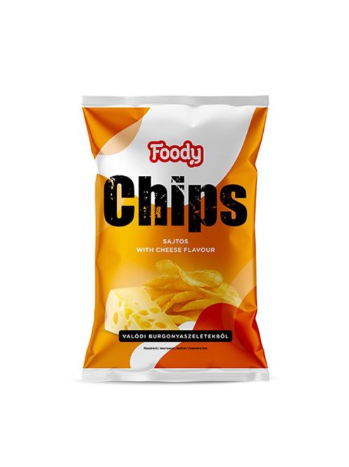 Foody chipsuri cu aromă de cașcaval- 40g