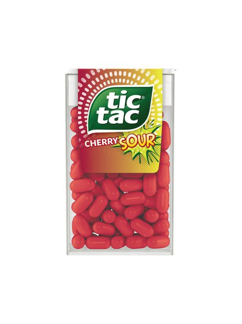Tic Tac sirop de zahăr cireșe acru T1 - 18 g