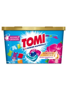   Tomi Power Caps detergent capsule Orchid & Macadamia Oil Color - 13 capsule