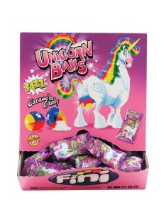 Fini Unicorn Balls gumă de mestecat umplută de ochi - 5g