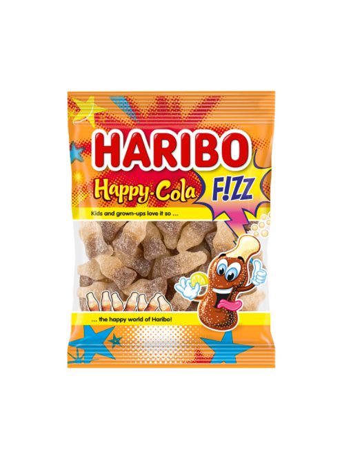 Haribo Happy Cola Fizz gumă de zahăr - 80 g