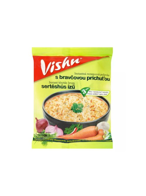 VISHU Supă instant de tăiței cu aromă de porc  - 60g
