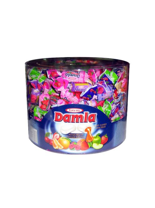Damla rolă de caramel moale cu aromă de fructe umplută cu umplutură - 1000 g