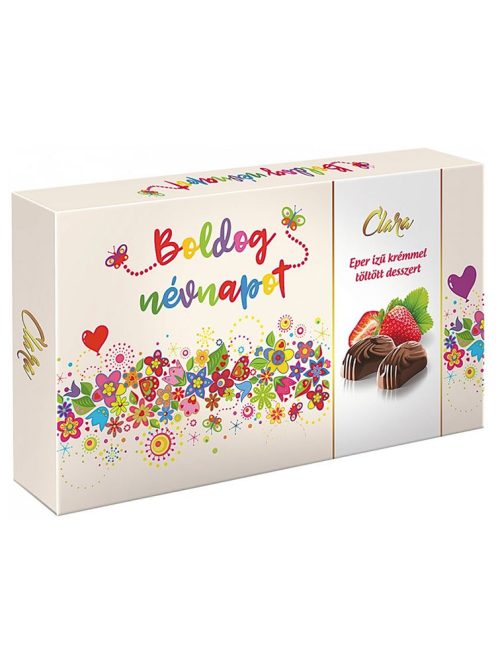 Clara praline asortate în cutie ”La mulți ani” - 125g
